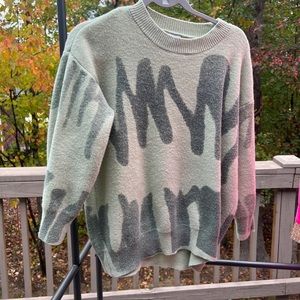 Green Sweater